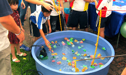 Catch the fish game magnetic game activity rent in Jorhat